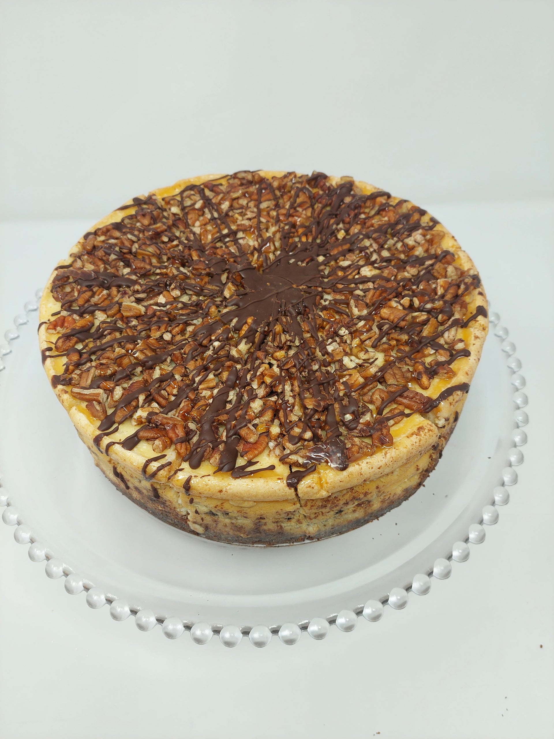 9 Inch Turtle Cheesecake | Muddy Paws Minnesota Cheesecake Bakery