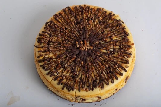 9 Inch Turtle Cheesecake | Muddy Paws Minnesota Cheesecake Bakery